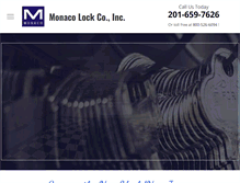 Tablet Screenshot of monacolocknj.com